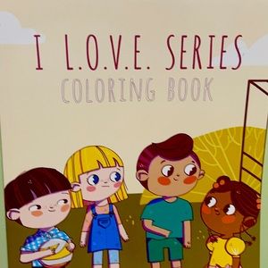 I L. O. V. E Series Coloring Book